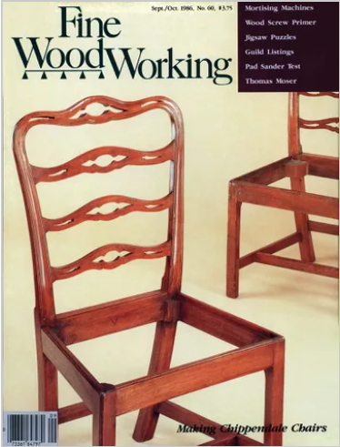 Fine Woodworking №60 (September-October 1986) Scree121