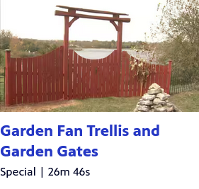 The American Woodshop Season 24 Ep 04 - Garden Fan Trellis and Garden Gates Scree273