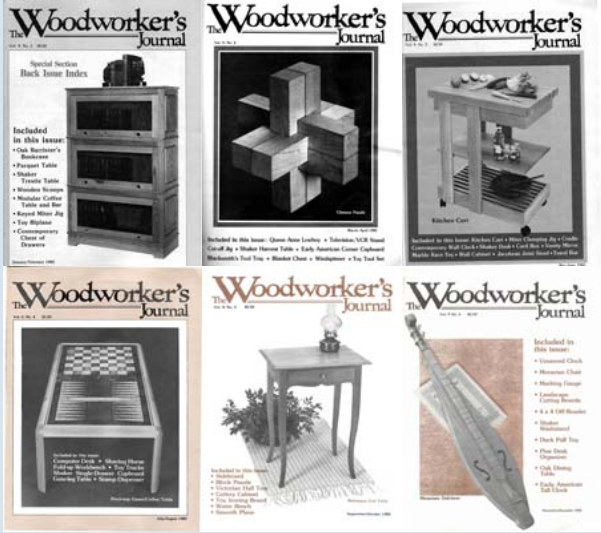 Woodworker's Journal - Vol 09 - 1985 Complete Year Woodwo17