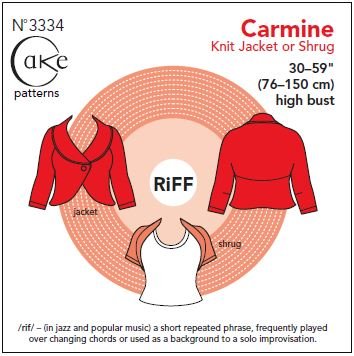 Cake Patterns - Carmine Jacket & Shrug Ymiptu10