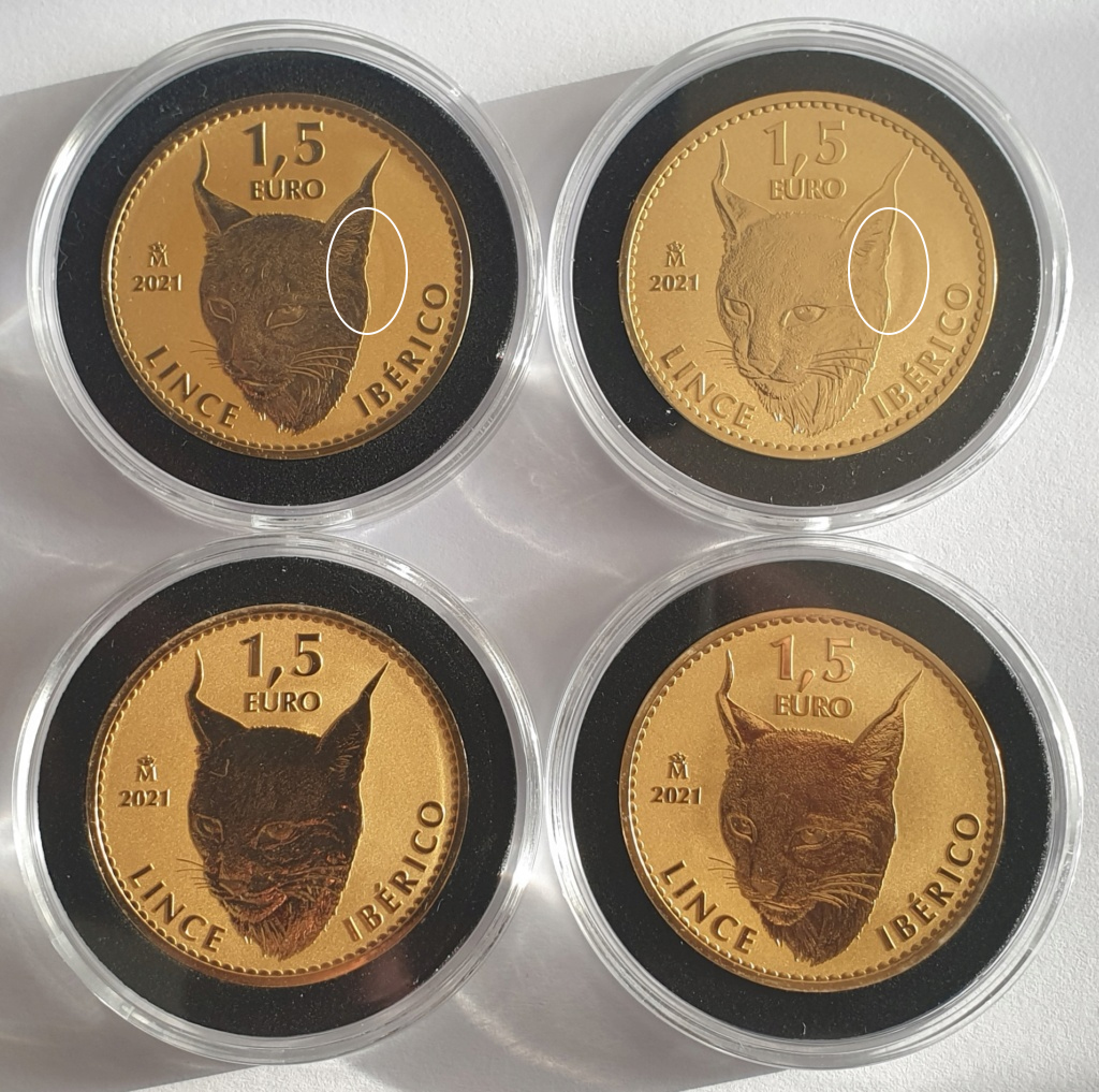 Lince: moneda de oro proof inversión FNMT - Página 5 Lince10