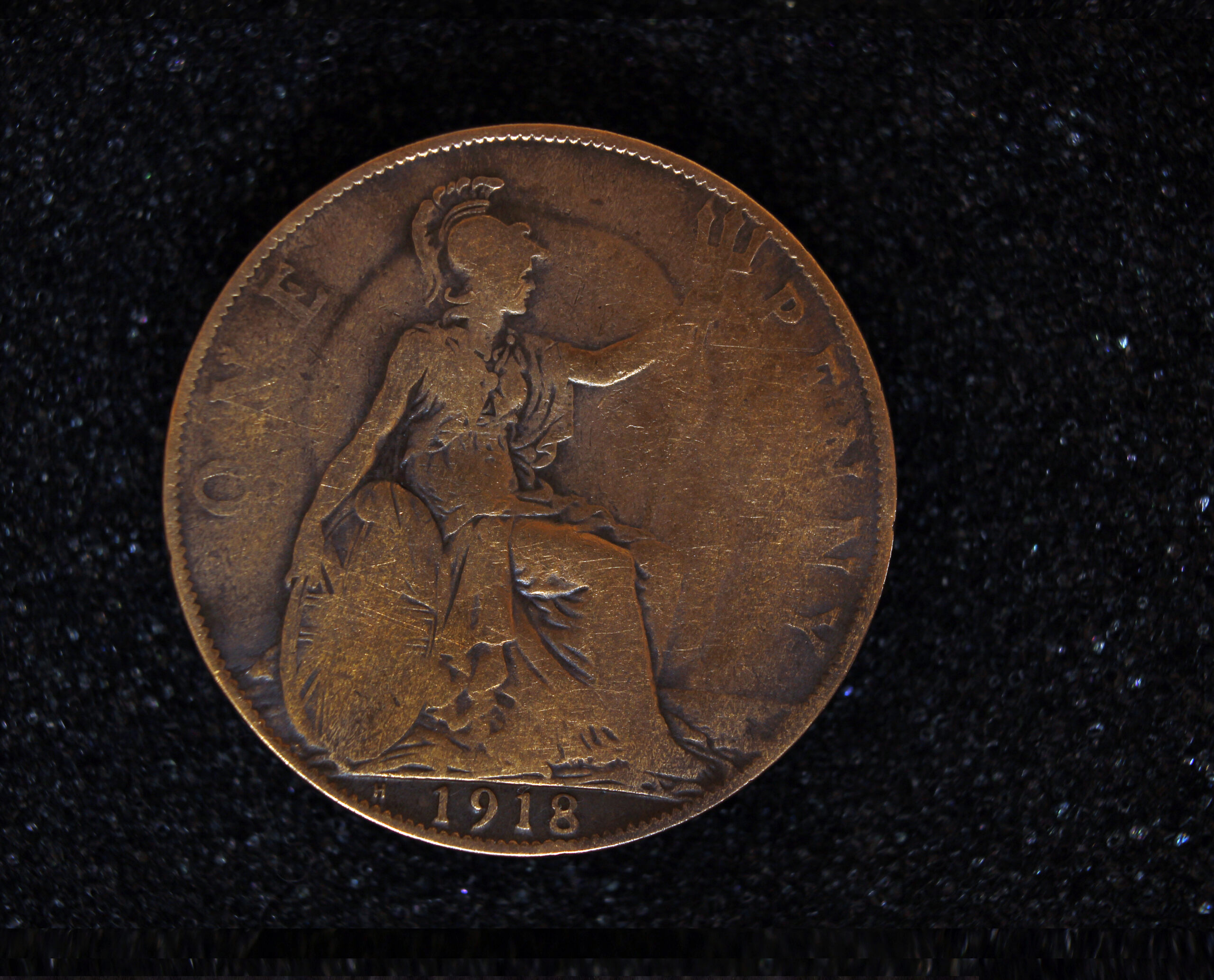 ONE PENNY : 1895 - 1970 1918h10