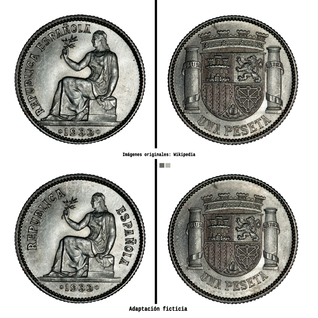 1 Peseta II República 1933*34 1934_110