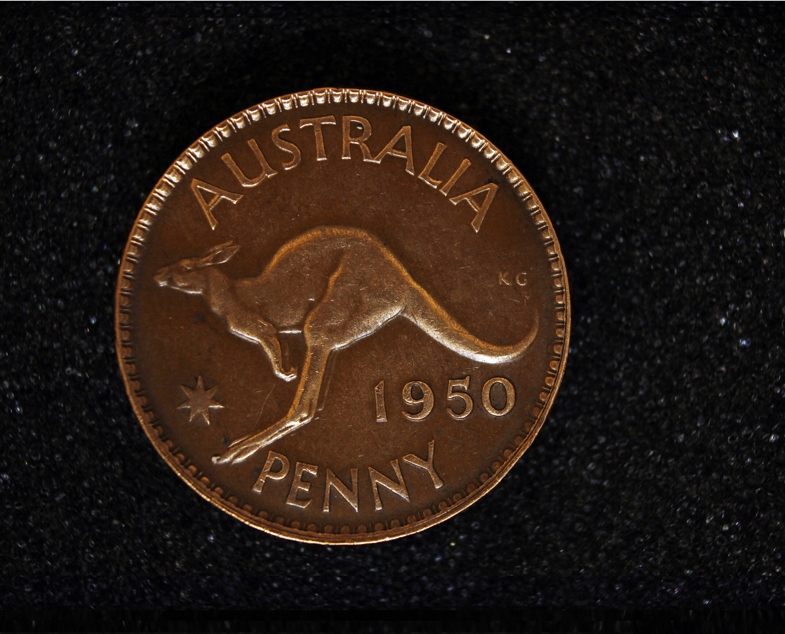 ONE PENNY : 1895 - 1970 1950au10