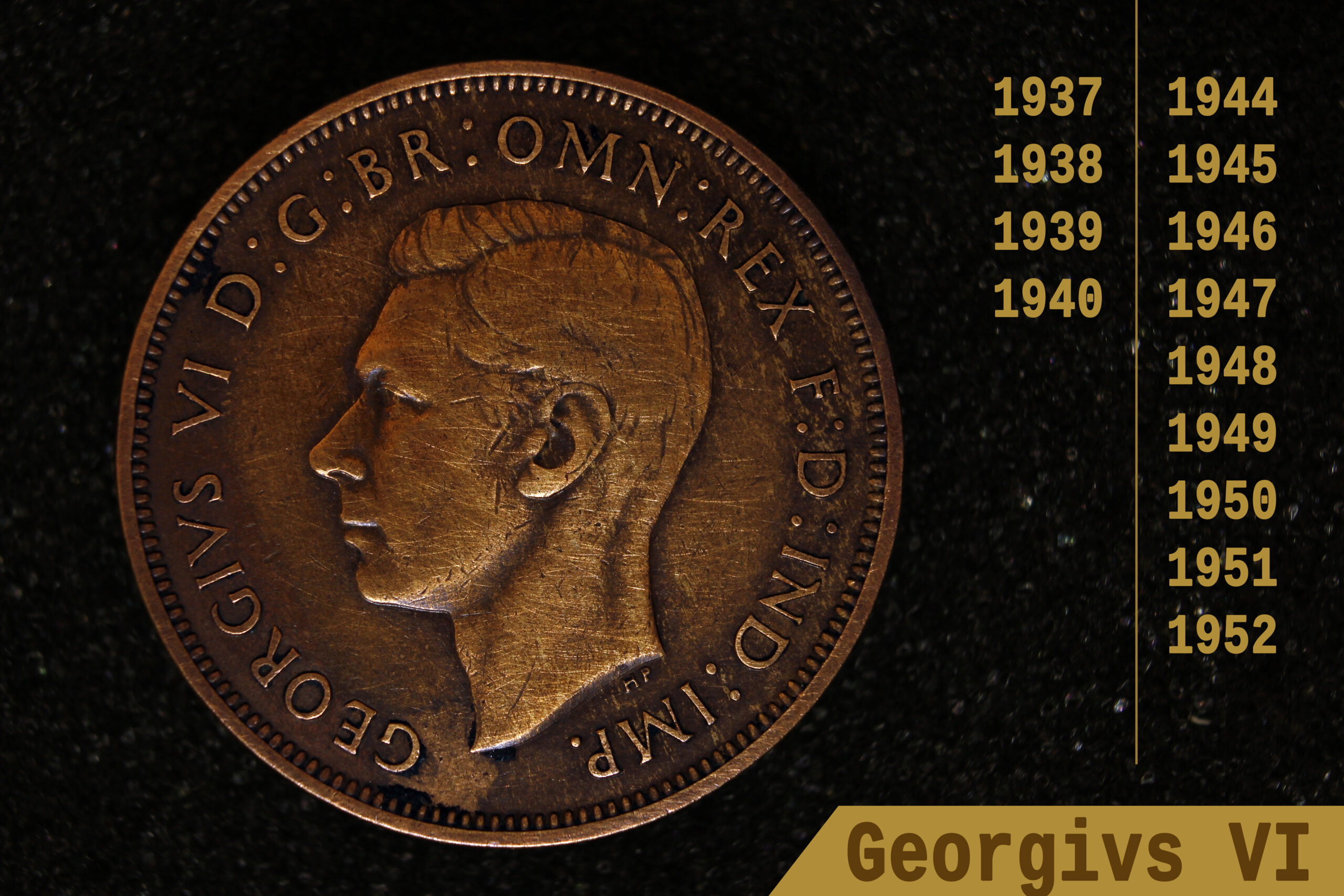 ONE PENNY : 1895 - 1970 R4-gvi10