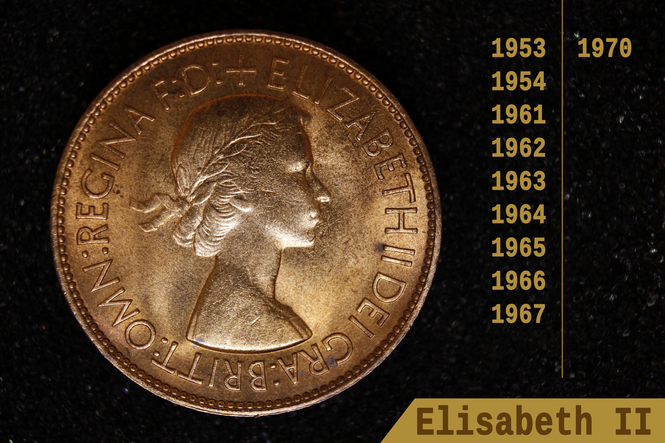 ONE PENNY : 1895 - 1970 R5-eii10