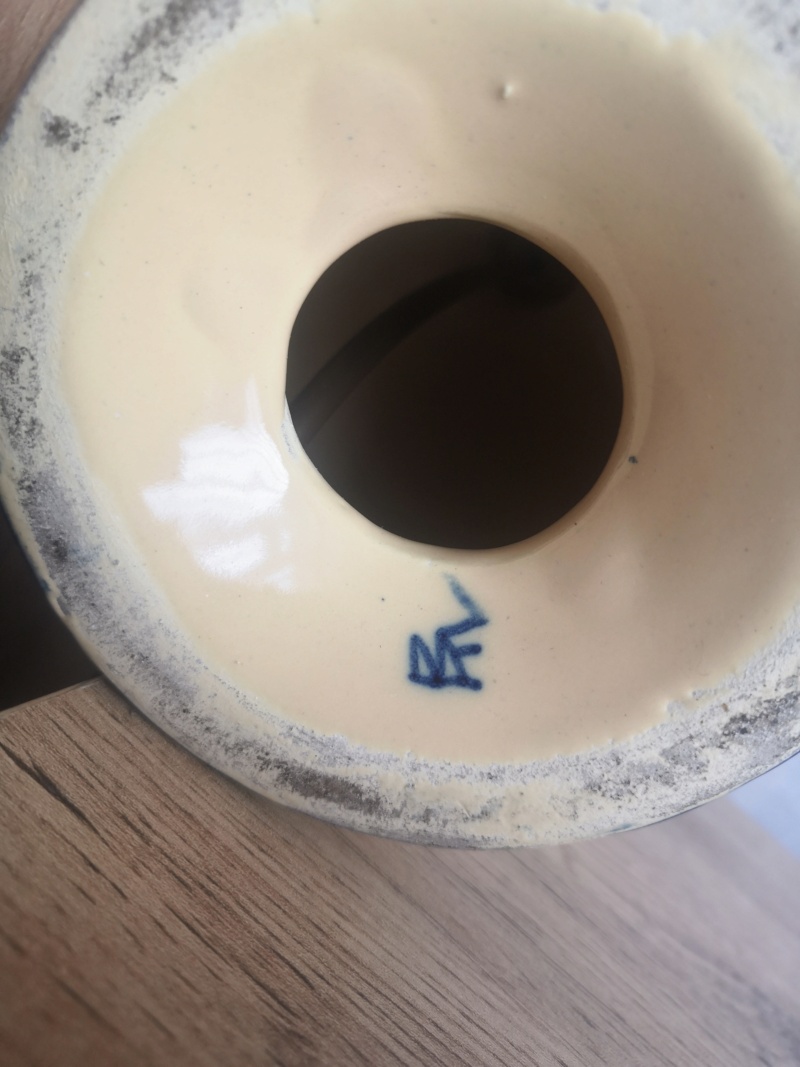 Hi, can anyone help me with the mark on the Hand Painted Ceramic Lamp Img_2071