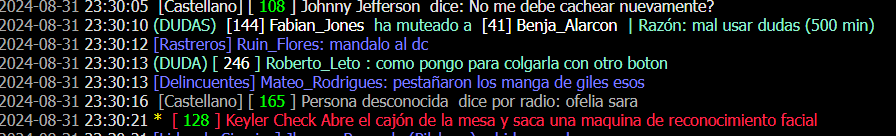 Denuncia Policial, Keyler check. Image55