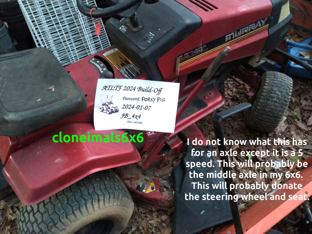 Topics tagged under buildoff2024 on All-Terrain Lawn Tractor Forum Atltf_14