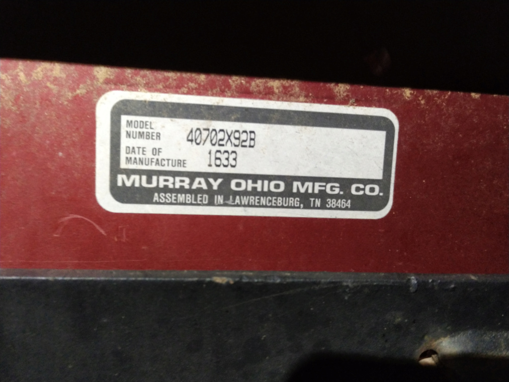 question about seating and Murray wide bodies Murray22