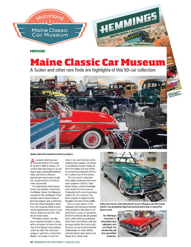 Maine Classic Car Museum juin 2023 1_muse12