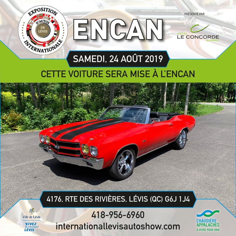 Exposition Internationale d'autos de Lévis + Encan : 24 août 2019 1encan13