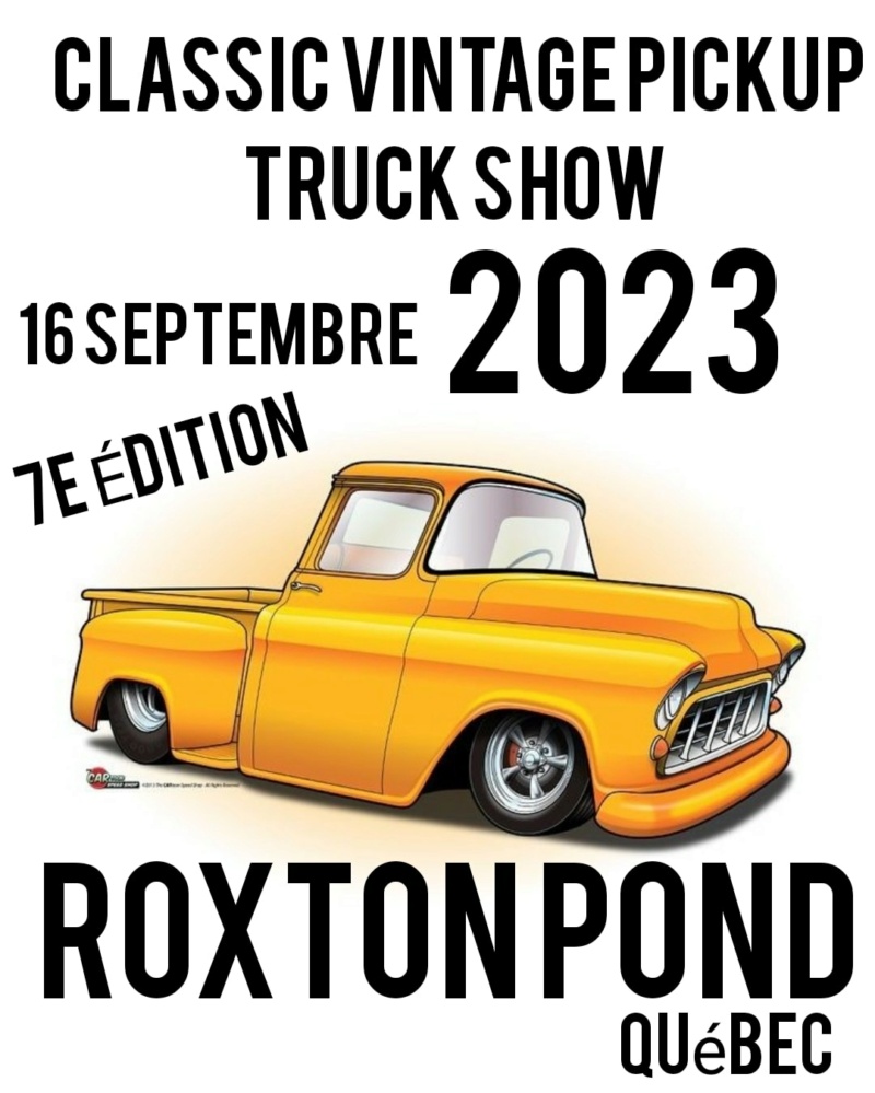 Classic Vintage Pickup Truck show - Roxton Pond 16-9-2023 2023_p10