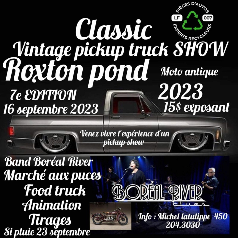 Classic Vintage Pickup Truck show - Roxton Pond 16-9-2023 2023_r11