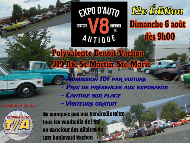 AUTO - Expo D'auto V8 Antique de Ste-Marie - 6 août 2023 2023_v11