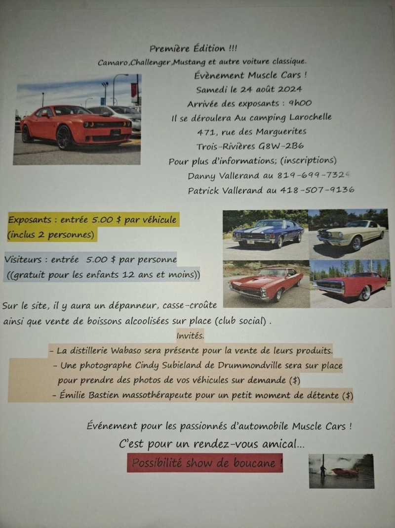 Événement Muscle Cars - 24 août 2024 - Trois-Rivières 2024_310