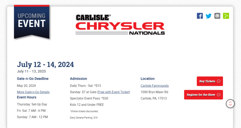 Chrysler Nationals de Carlisle - 12-13-14 juillet 2024 Captu272