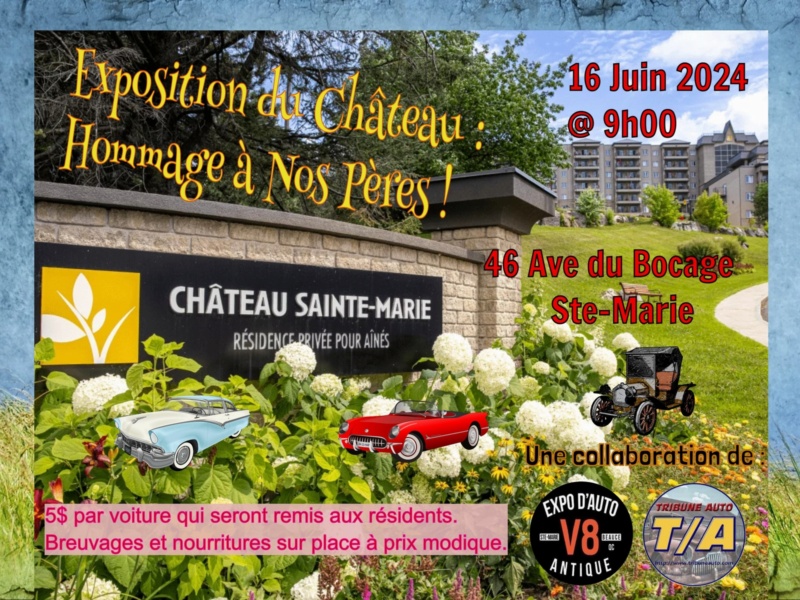 Exposition du Château - Hommage à nos Pères - 16 juin 2024 Chatea50