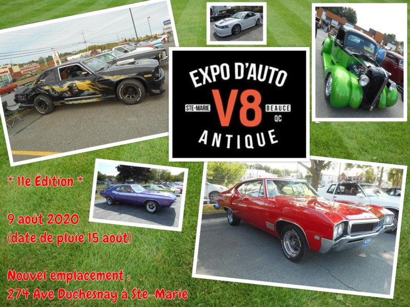 [ANNULÉ]Expo d'auto V8 antique - 9 août 2020 - On déménage ! Expo2010