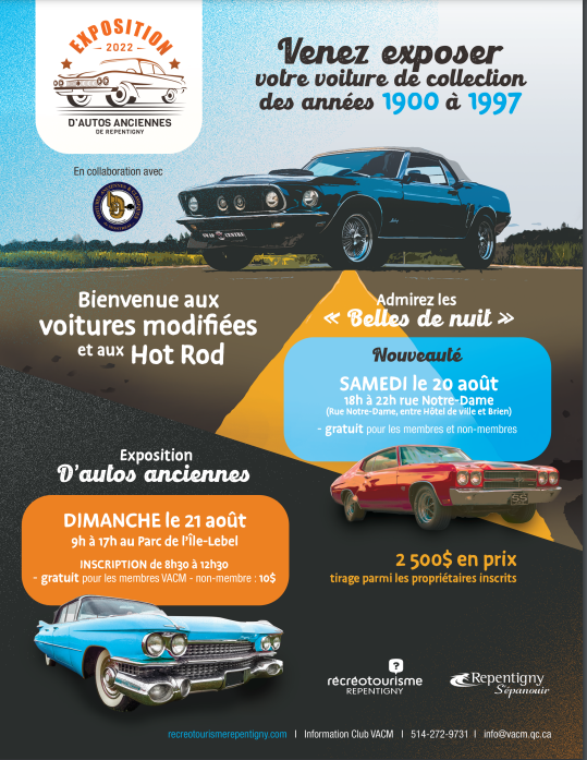 Exposition d'autos Anciennes Repentigny - 20/21 août 2022 Expo_210