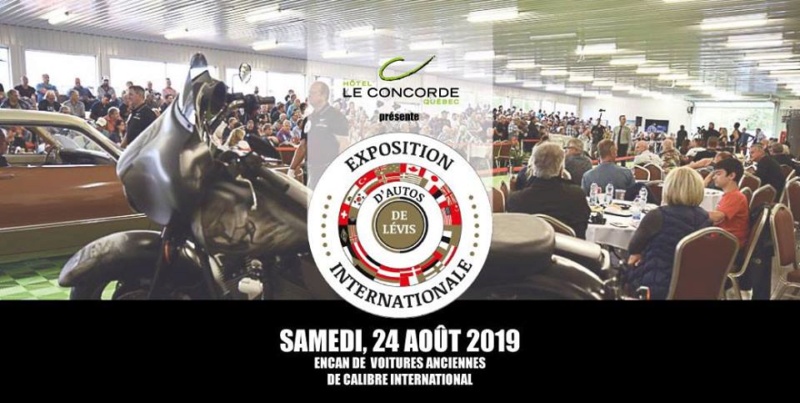 Exposition Internationale d'autos de Lévis + Encan : 24 août 2019 Expo_l17