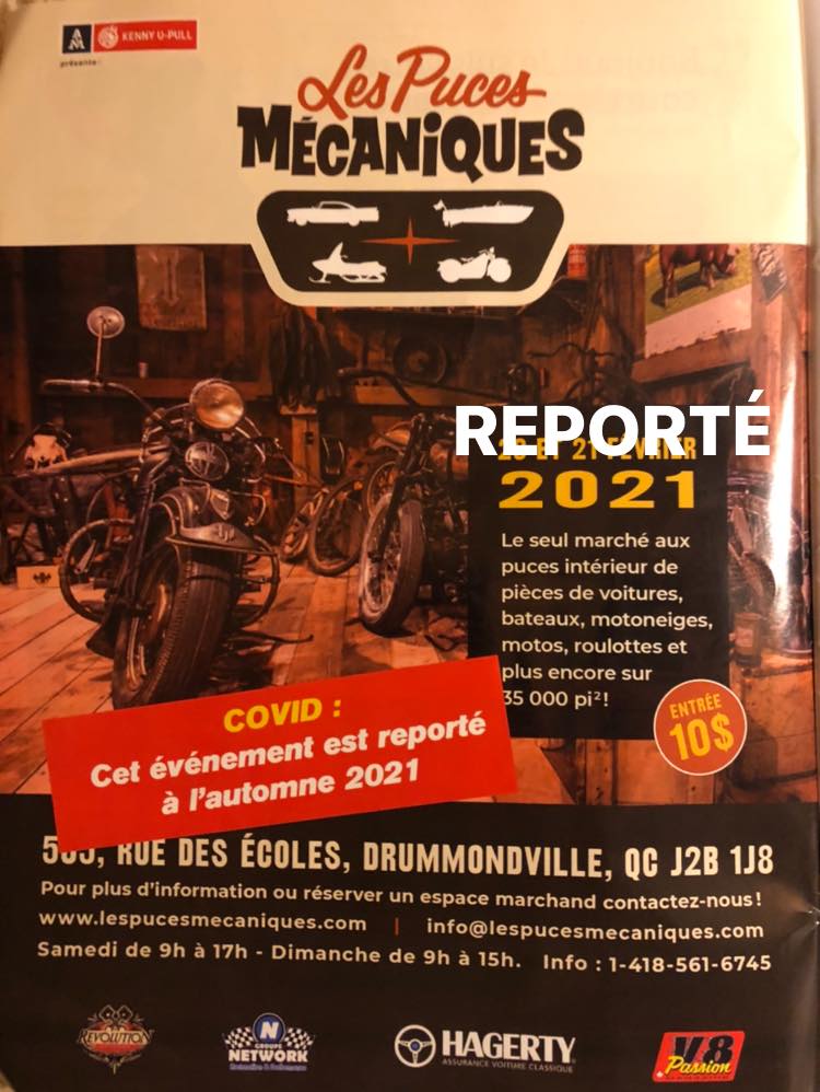 Les Puces Mécaniques 2021 : Reporté à l'automne Puces11