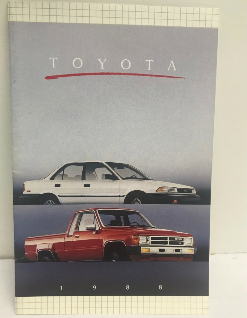 Brochures vintage Totoya Toyota15
