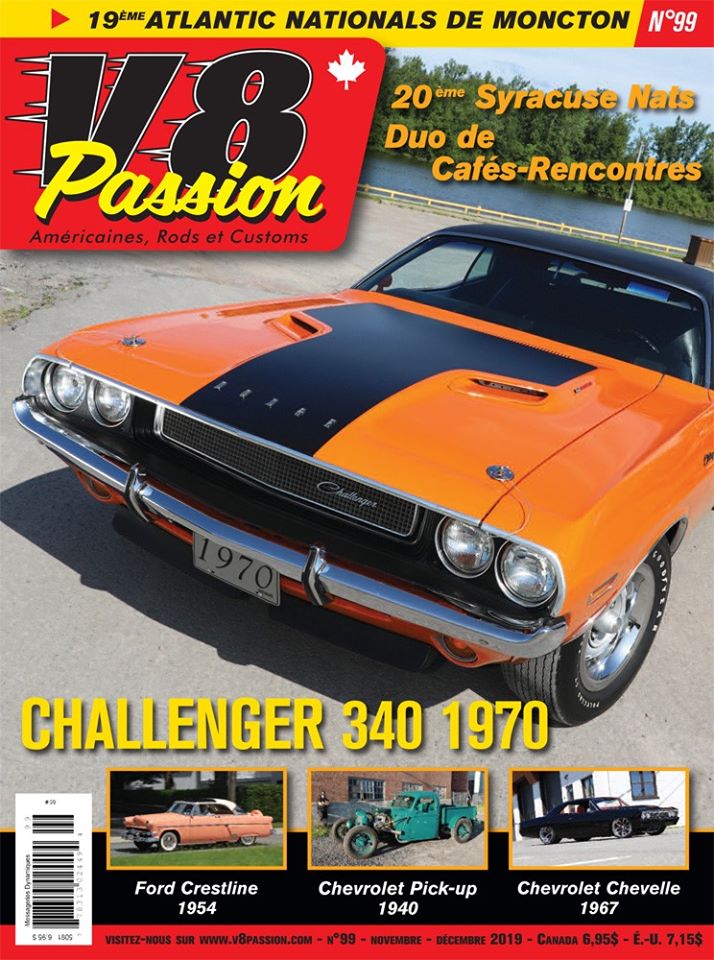 Parle-moi de ton char : Benoit et sa Challenger 1970 plus neuve que neuve V8-9911