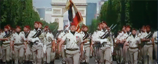 14 juillet 2009 - La 11e Brigade PARACHUTISTES à l'honneur sur les CHAMPS-ELYSEES