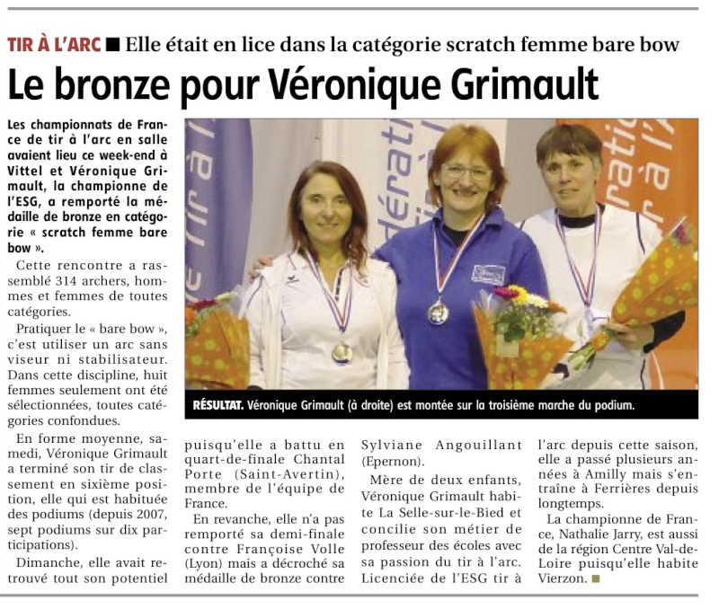 Championnat de France salle 2016 Vero12