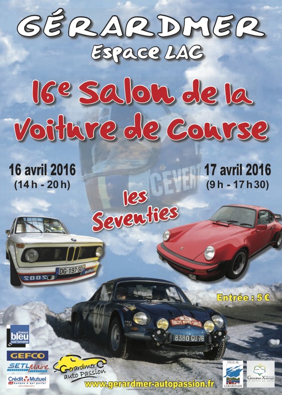 16 & 17 avril 2016: salon à Gerardmer Affich10