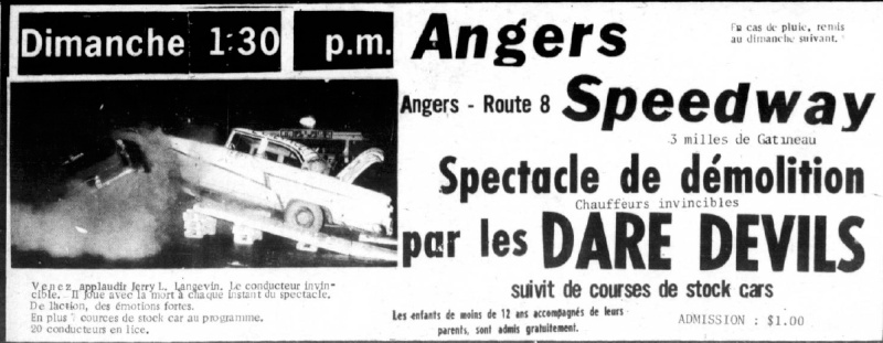 Autre type de courses ou spectable automobiles au cours du temp (Quebec) Angers10