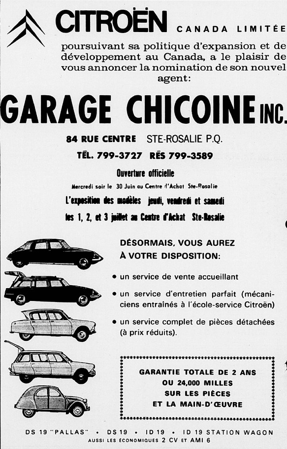 Des vielles francaise qui ont déja été a vendre ici au Québec - Page 2 Citroe10