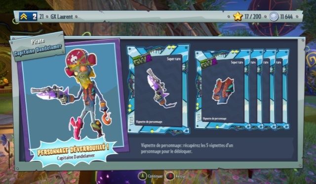 Plants vs Zombies Garden Warfare 2 - Les personnages à débloquer 110