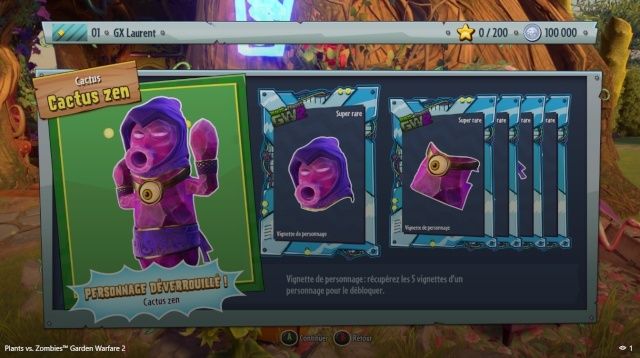 Plants vs Zombies Garden Warfare 2 - Les personnages à débloquer 1110