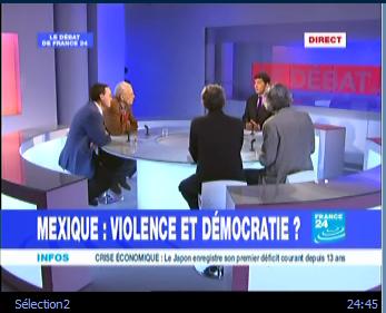 Alain Musset sur France 24 France12