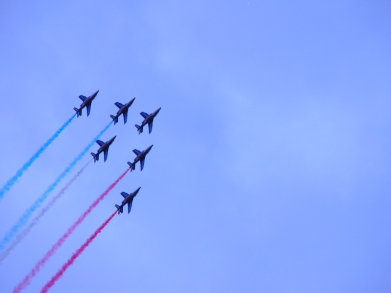 Spectacle aérien bleu-blanc-rouge... France18