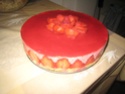 entremet a la framboise et fraise ( au fruit rouge quoi...) 01310