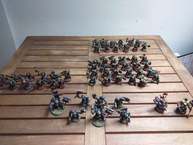 [vends] armée ork 40k full peinte. Vendu !!! Receiv25