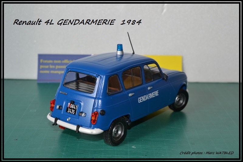 RENAULT 4L Gendarmerie 1984 Réf 80759 Dsc_0064