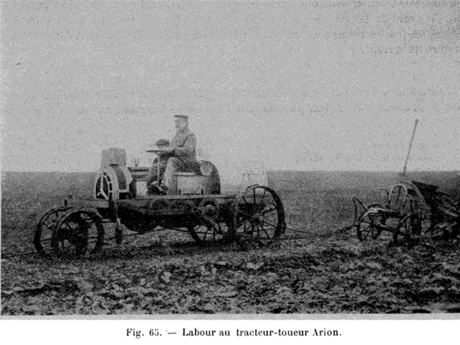 ARION tracteur/toueur de 1910   et FILTZ son successeur (1919) 219