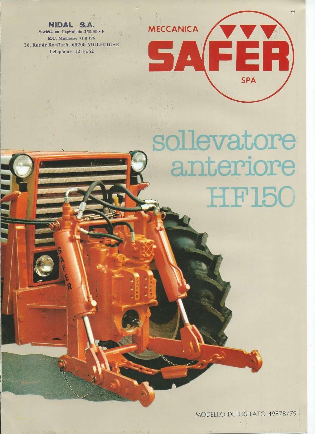 SAFER : attelages avant avec prise de force Safer_10