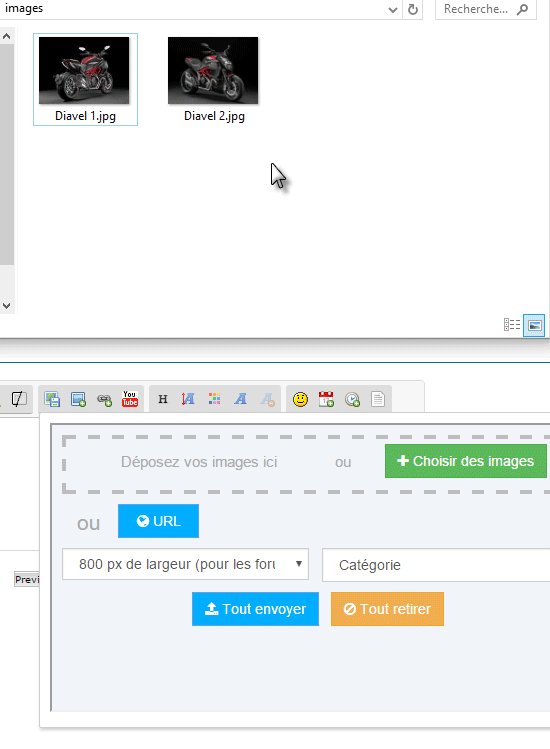 Nouveauté Servimg: Le multiupload, le Drag & Drop et l’insertion directe dans les messages sont enfin arrivés ! - Page 3 Tutori10