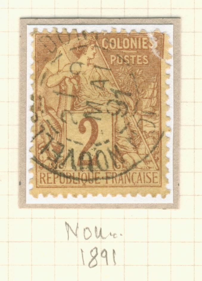 Emission de 1881 (Alphée Dubois) en Nouvelle-Calédonie... 52795313