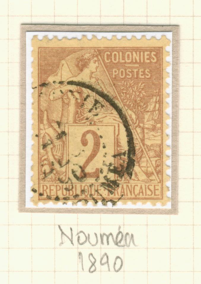 Emission de 1881 (Alphée Dubois) en Nouvelle-Calédonie... 52795314