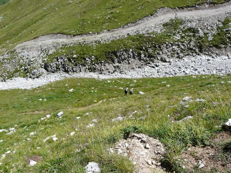 La "Banane", en été, Val d'Isère. Vacanc25