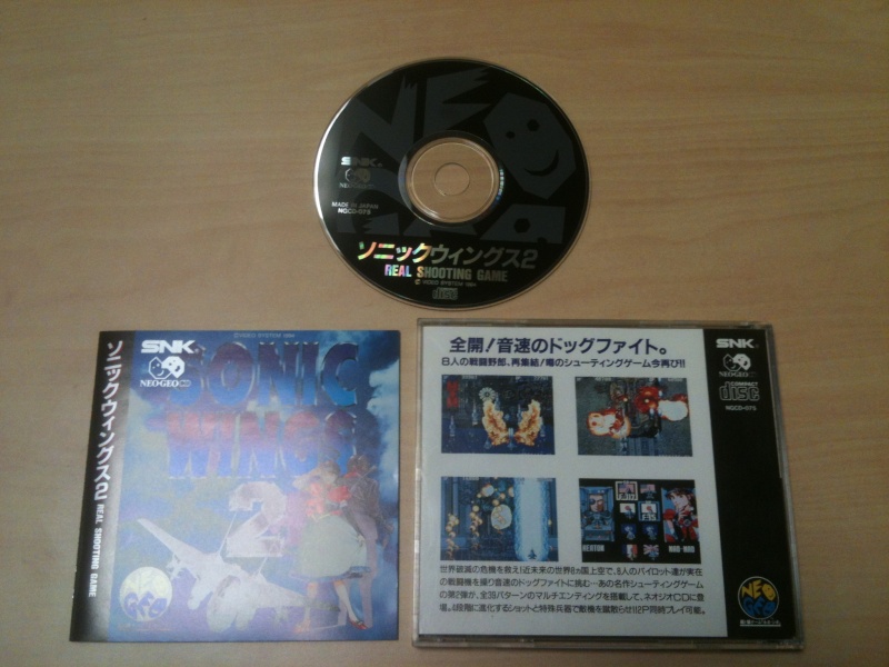 [VDS] Sonic Wings 2 neo geo CD - BAISSE DE PRIX 22/03 Img_3014