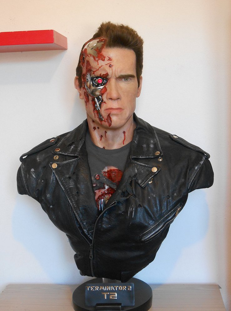 Terminator 2 buste by J-P Reuchet  T1010
