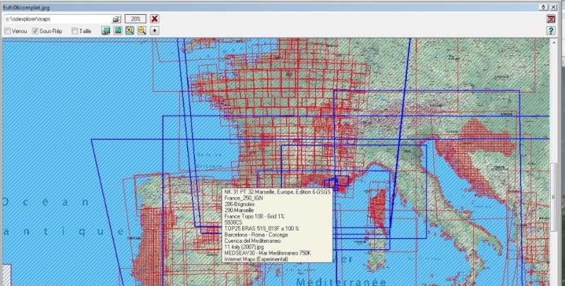 OziExplorer et ses liaisons cartographiques Captur20