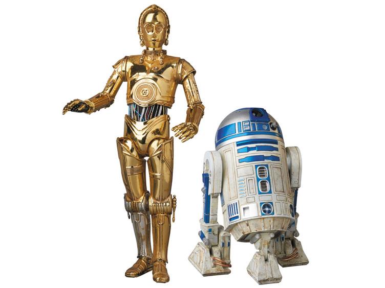  Miracle Action Figure EX - MAFEX - No.012 C-3PO & R2-D2 Med11010